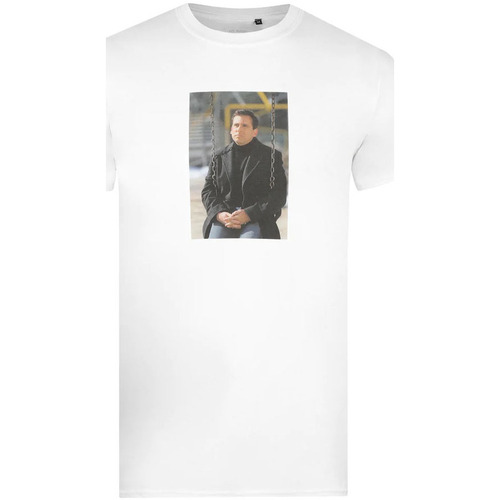 Abbigliamento Uomo T-shirts a maniche lunghe The Office TV1046 Bianco