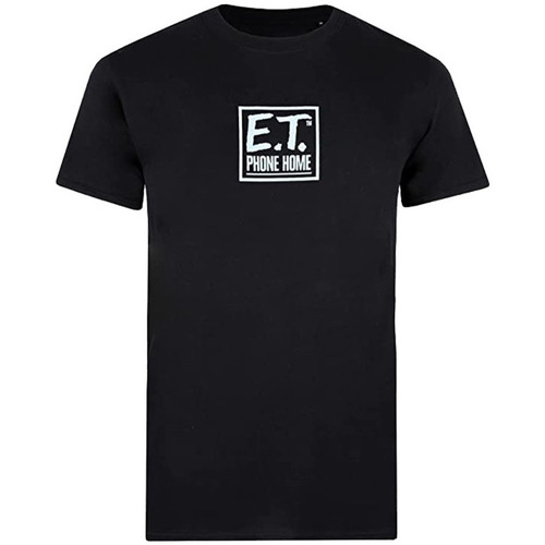 Abbigliamento Uomo T-shirts a maniche lunghe E.t. The Extra-Terrestrial TV1047 Nero