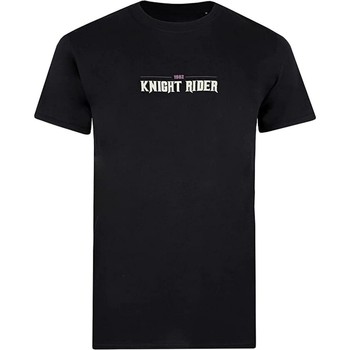 Abbigliamento Uomo T-shirts a maniche lunghe Knight Rider 1982 Nero