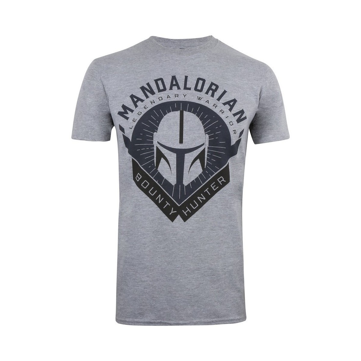 Abbigliamento Uomo T-shirts a maniche lunghe Star Wars: The Mandalorian Bounty Hunter Grigio
