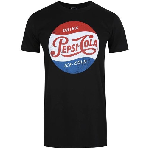 Abbigliamento Uomo T-shirts a maniche lunghe Pepsi Ice Cold Nero
