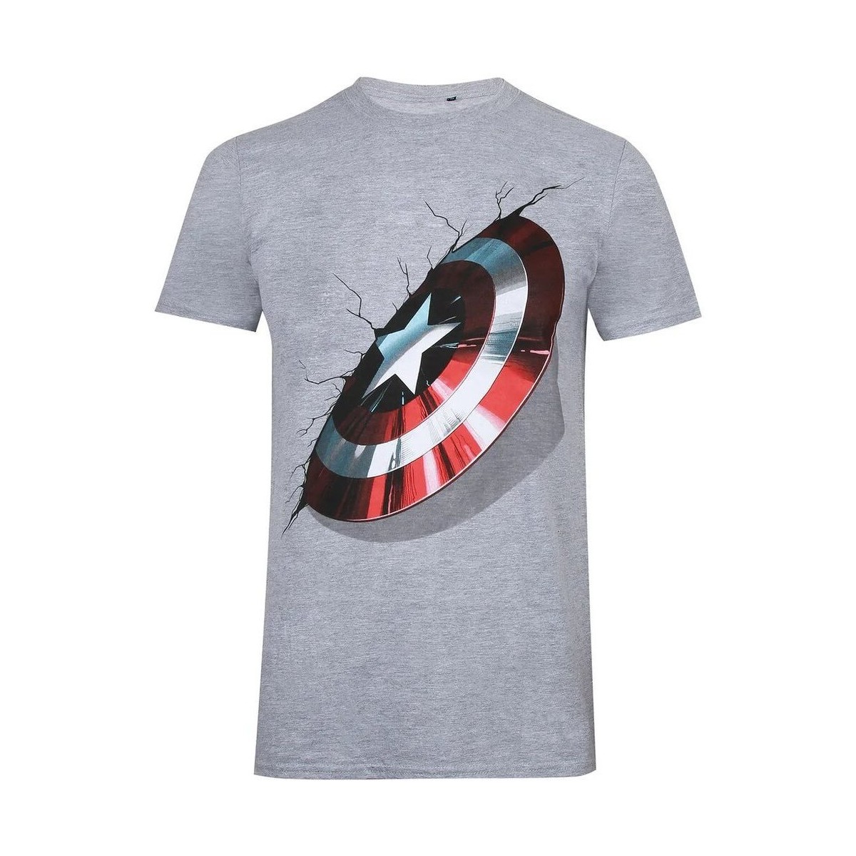Abbigliamento Uomo T-shirts a maniche lunghe Captain America TV1101 Grigio