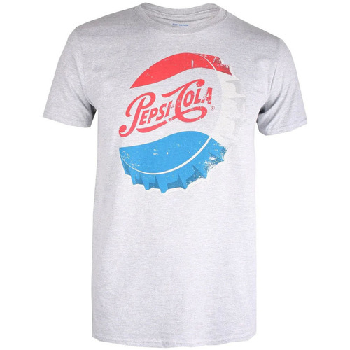 Abbigliamento Uomo T-shirts a maniche lunghe Pepsi TV1166 Grigio