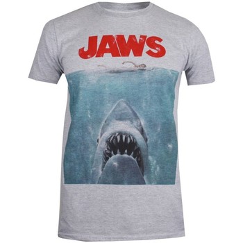 Abbigliamento Uomo T-shirts a maniche lunghe Jaws TV1174 Rosso