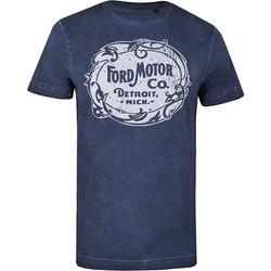Abbigliamento Uomo T-shirts a maniche lunghe Ford Motor Co Blu