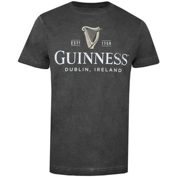 Abbigliamento Uomo T-shirts a maniche lunghe Guinness TV1265 Nero