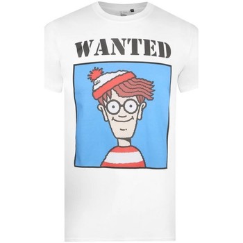 Abbigliamento Uomo T-shirts a maniche lunghe Wheres Wally? TV1269 Bianco