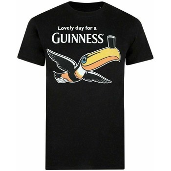 Abbigliamento Uomo T-shirts a maniche lunghe Guinness Lovely Day Nero