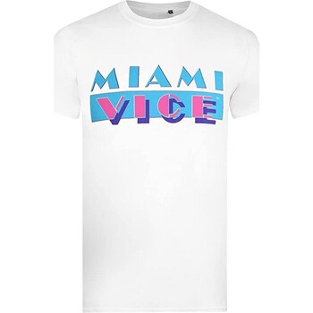 Abbigliamento Uomo T-shirts a maniche lunghe Miami Vice TV1278 Rosso