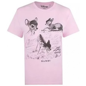 Abbigliamento Donna T-shirts a maniche lunghe Bambi  Rosso