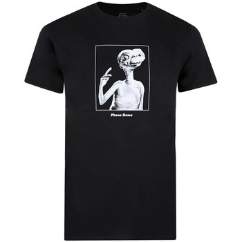 Abbigliamento Uomo T-shirts a maniche lunghe E.t. The Extra-Terrestrial Phone Home Nero