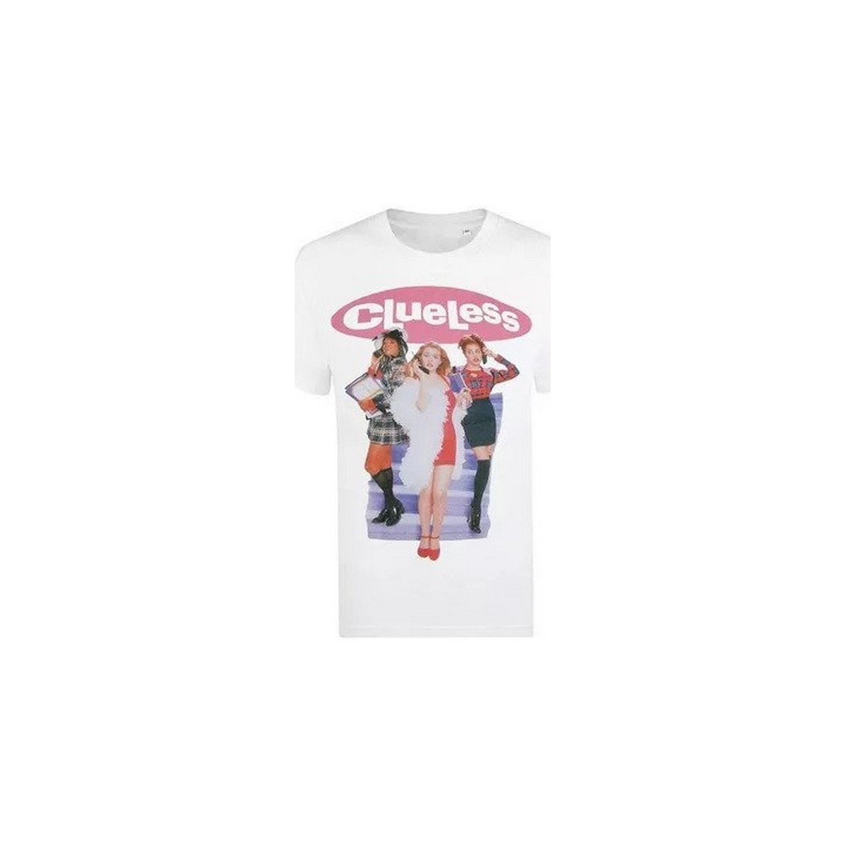 Abbigliamento Donna T-shirts a maniche lunghe Clueless Classic Bianco