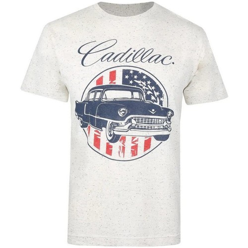 Abbigliamento Uomo T-shirts a maniche lunghe Gm Motors Cadillac Beige
