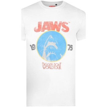 Abbigliamento Uomo T-shirts a maniche lunghe Jaws World Tour Bianco