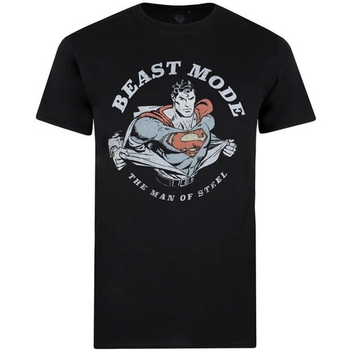 Abbigliamento Uomo T-shirts a maniche lunghe Dessins Animés Beast Mode Nero
