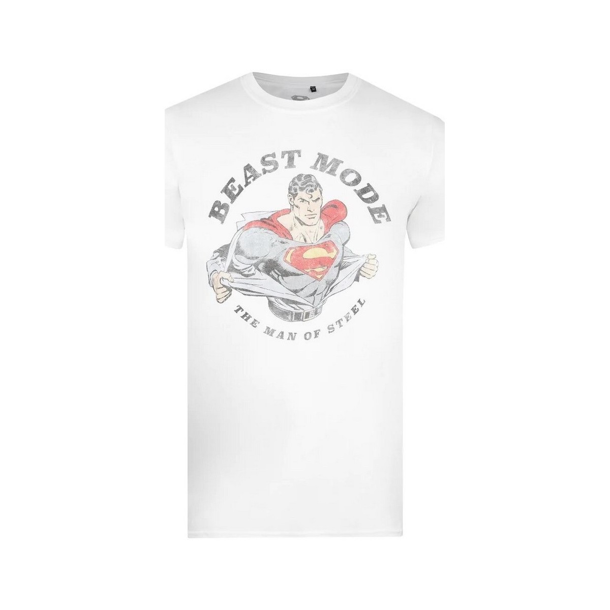 Abbigliamento Uomo T-shirts a maniche lunghe Dessins Animés Beast Mode Bianco