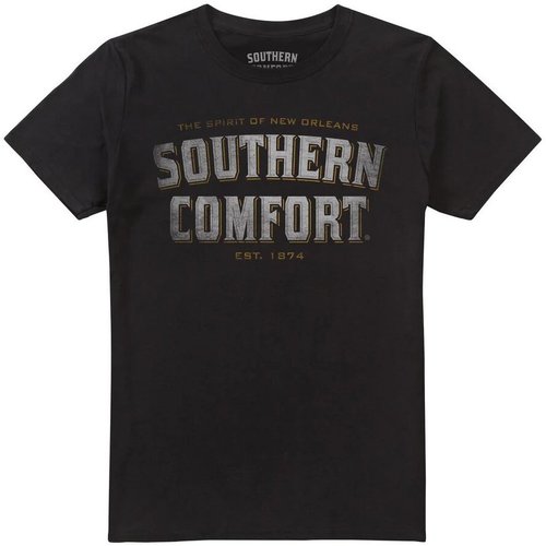 Abbigliamento Uomo T-shirts a maniche lunghe Southern Comfort TV1473 Nero