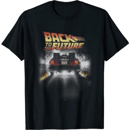 Abbigliamento Uomo T-shirts a maniche lunghe Back To The Future TV1480 Nero