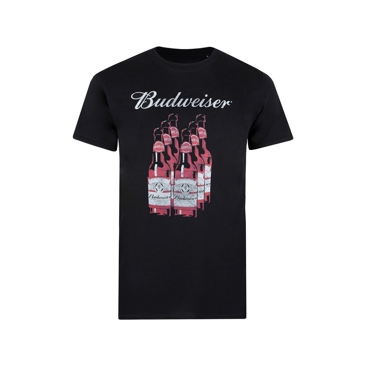 Abbigliamento Uomo T-shirts a maniche lunghe Budweiser TV1486 Nero