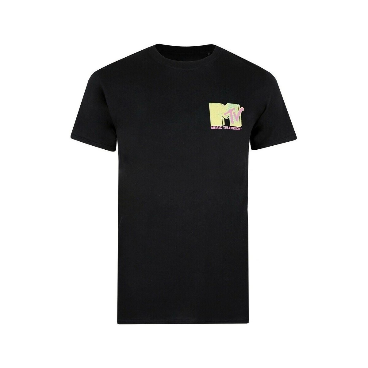 Abbigliamento Uomo T-shirts a maniche lunghe Mtv TV1489 Nero
