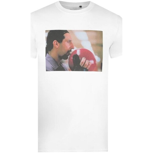 Abbigliamento Uomo T-shirts a maniche lunghe The Big Lebowski TV1496 Bianco