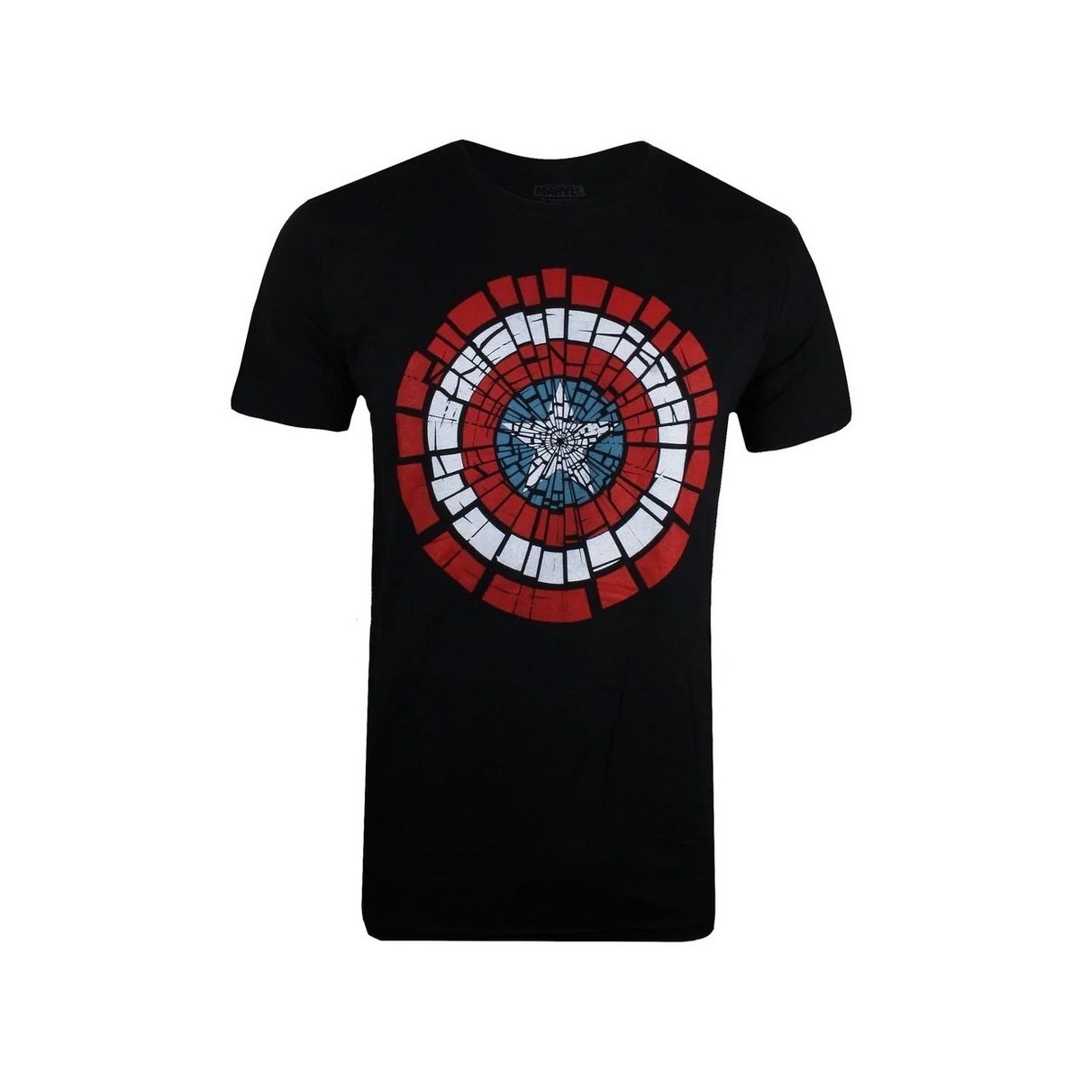 Abbigliamento Uomo T-shirts a maniche lunghe Captain America TV1502 Nero