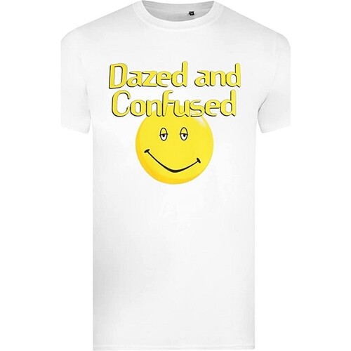 Abbigliamento Uomo T-shirts a maniche lunghe Dazed & Confused TV1508 Bianco