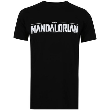 Abbigliamento Uomo T-shirts a maniche lunghe Star Wars: The Mandalorian  Nero