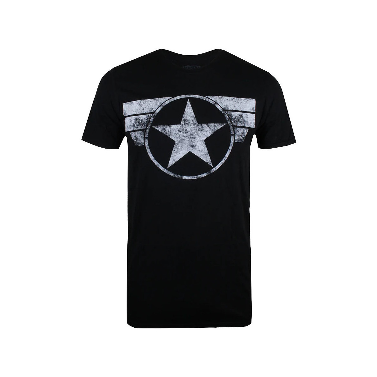 Abbigliamento Uomo T-shirts a maniche lunghe Captain America TV228 Nero