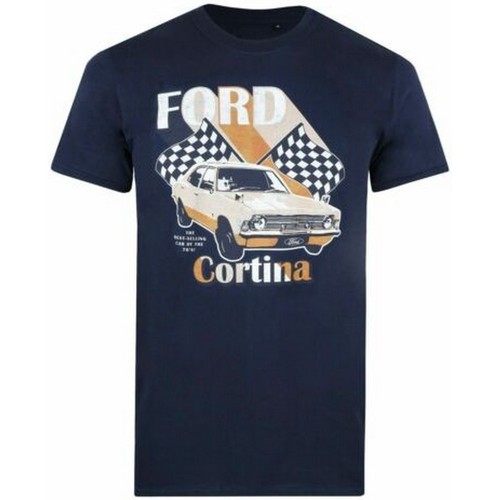 Abbigliamento Uomo T-shirts a maniche lunghe Ford Cortina Blu