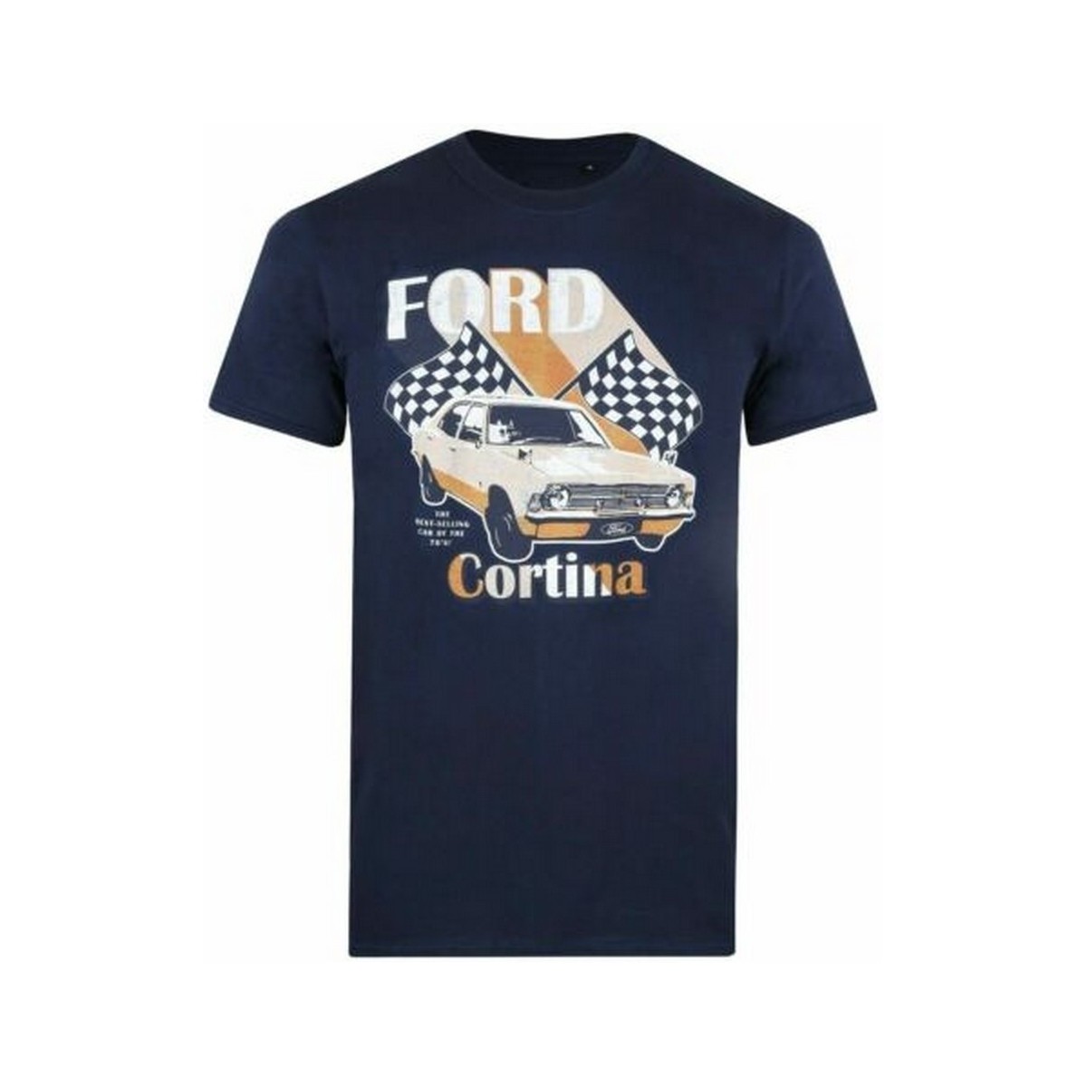 Abbigliamento Uomo T-shirts a maniche lunghe Ford Cortina Blu