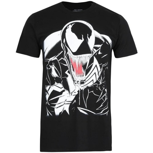 Abbigliamento Uomo T-shirts a maniche lunghe Venom TV268 Nero