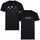 Abbigliamento Uomo T-shirts a maniche lunghe Dessins Animés Gotham Nero