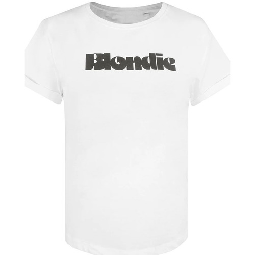 Abbigliamento Donna T-shirts a maniche lunghe Blondie Call Me Bianco