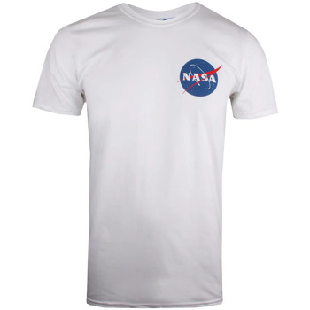 Abbigliamento Uomo T-shirts a maniche lunghe Nasa Core Bianco