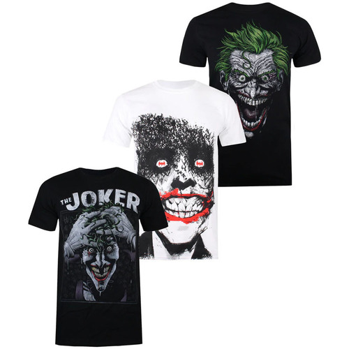 Abbigliamento Uomo T-shirts a maniche lunghe The Joker TV386 Nero