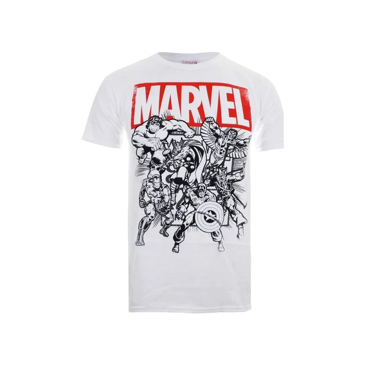 Abbigliamento Uomo T-shirts a maniche lunghe Marvel Collective Bianco