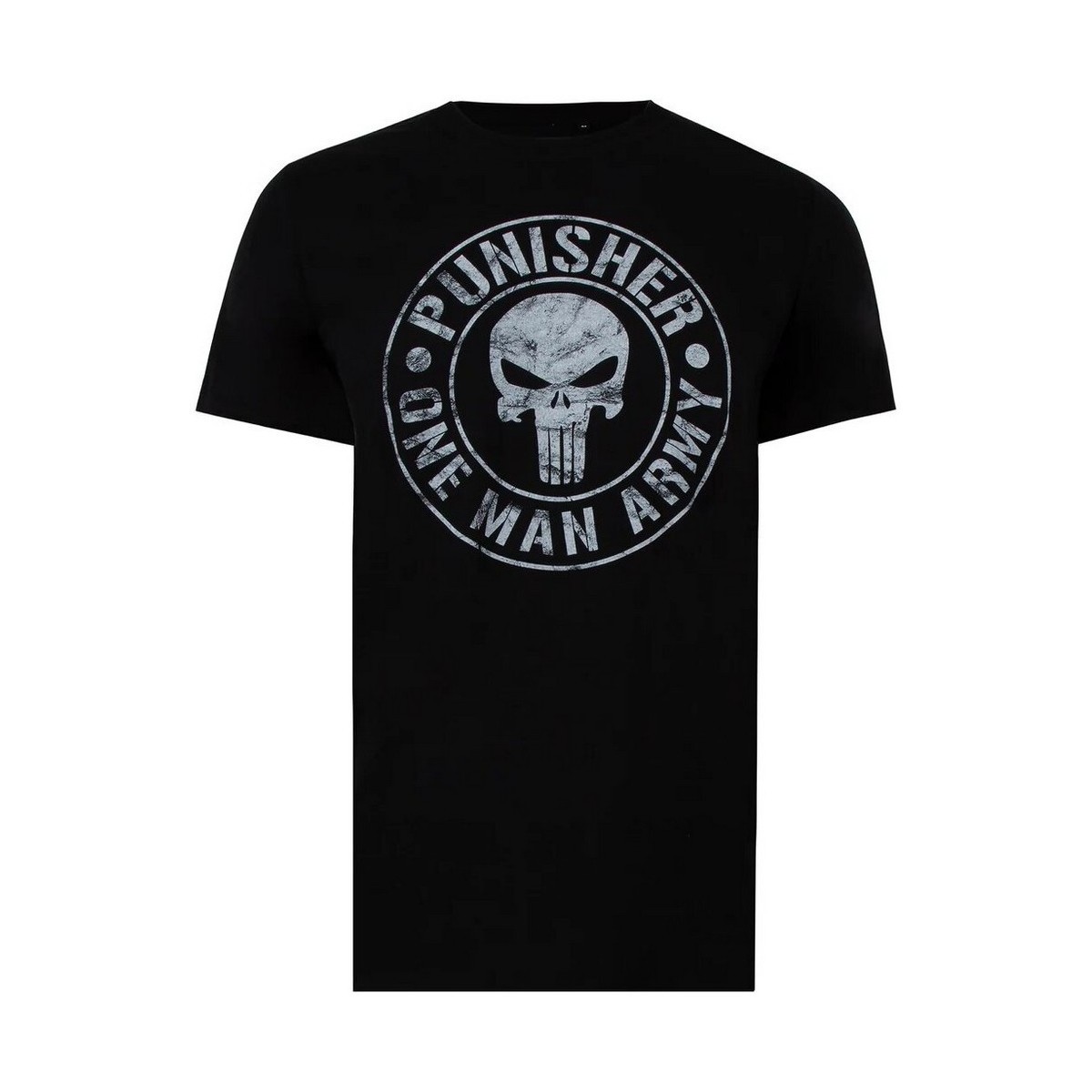 Abbigliamento Uomo T-shirts a maniche lunghe The Punisher One Man Army Nero