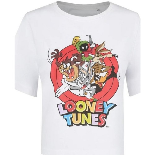 Abbigliamento Donna T-shirts a maniche lunghe Dessins Animés TV418 Rosso