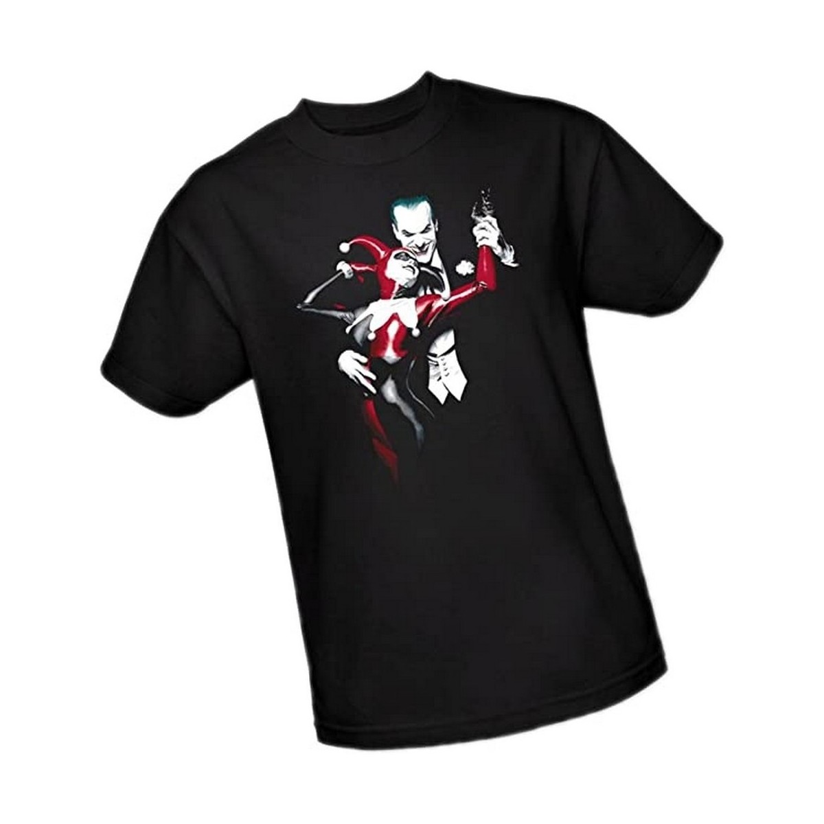 Abbigliamento Uomo T-shirts a maniche lunghe Dessins Animés Joker & Harley Nero