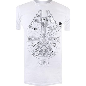 Abbigliamento Uomo T-shirts a maniche lunghe Disney TV444 Bianco