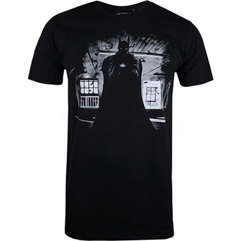 Abbigliamento Uomo T-shirts a maniche lunghe Batman: The Dark Knight  Nero