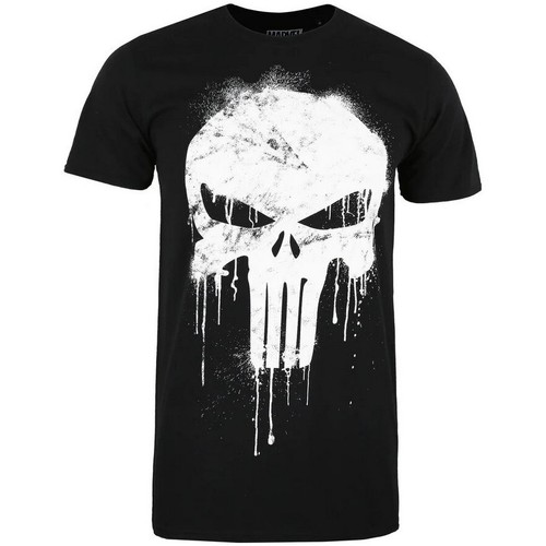 Abbigliamento Uomo T-shirts a maniche lunghe The Punisher TV465 Nero