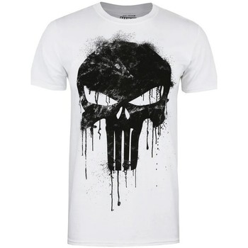 Abbigliamento Uomo T-shirts a maniche lunghe The Punisher  Bianco