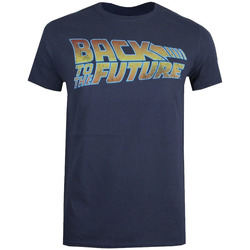 Abbigliamento Uomo T-shirts a maniche lunghe Back To The Future TV494 Blu