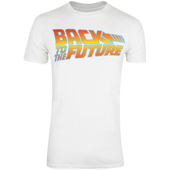 Abbigliamento Uomo T-shirts a maniche lunghe Back To The Future  Bianco