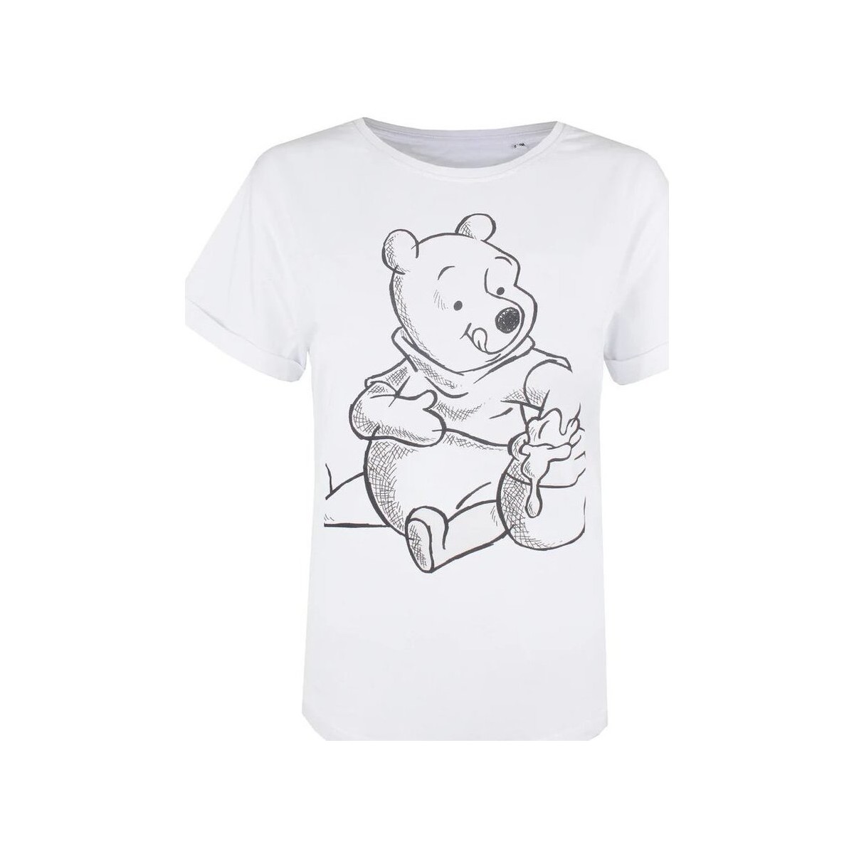 Abbigliamento Donna T-shirts a maniche lunghe Dessins Animés TV507 Bianco