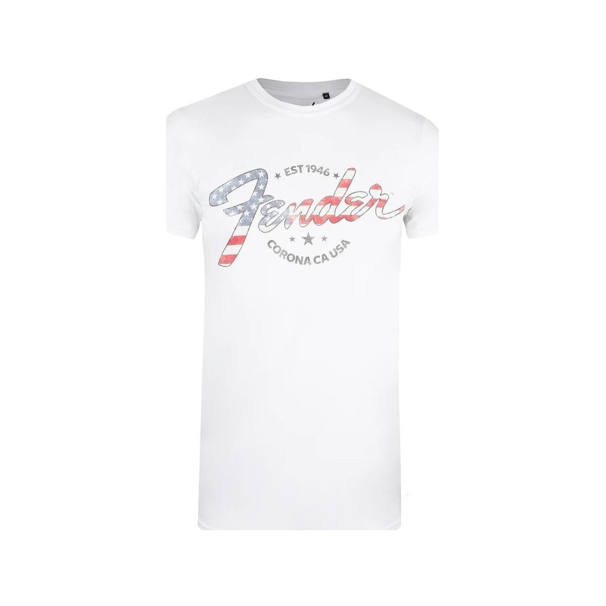 Abbigliamento Uomo T-shirts a maniche lunghe Fender TV515 Bianco