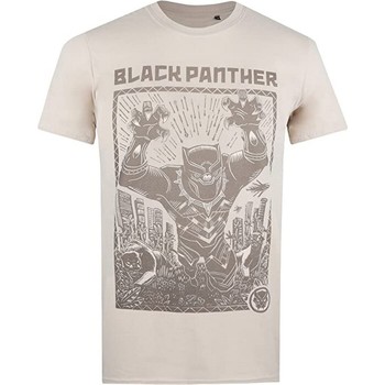 Abbigliamento Uomo T-shirts a maniche lunghe Black Panther  Beige