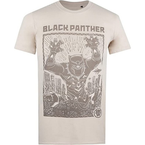 Abbigliamento Uomo T-shirts a maniche lunghe Black Panther TV530 Beige
